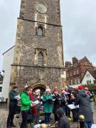Clock tower 2025 singing portrait